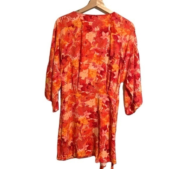 L*Space Into the Tropics Pfeiffer Dress Women’s Size XS Swim Coverup Floral‎ - Picture 7 of 10